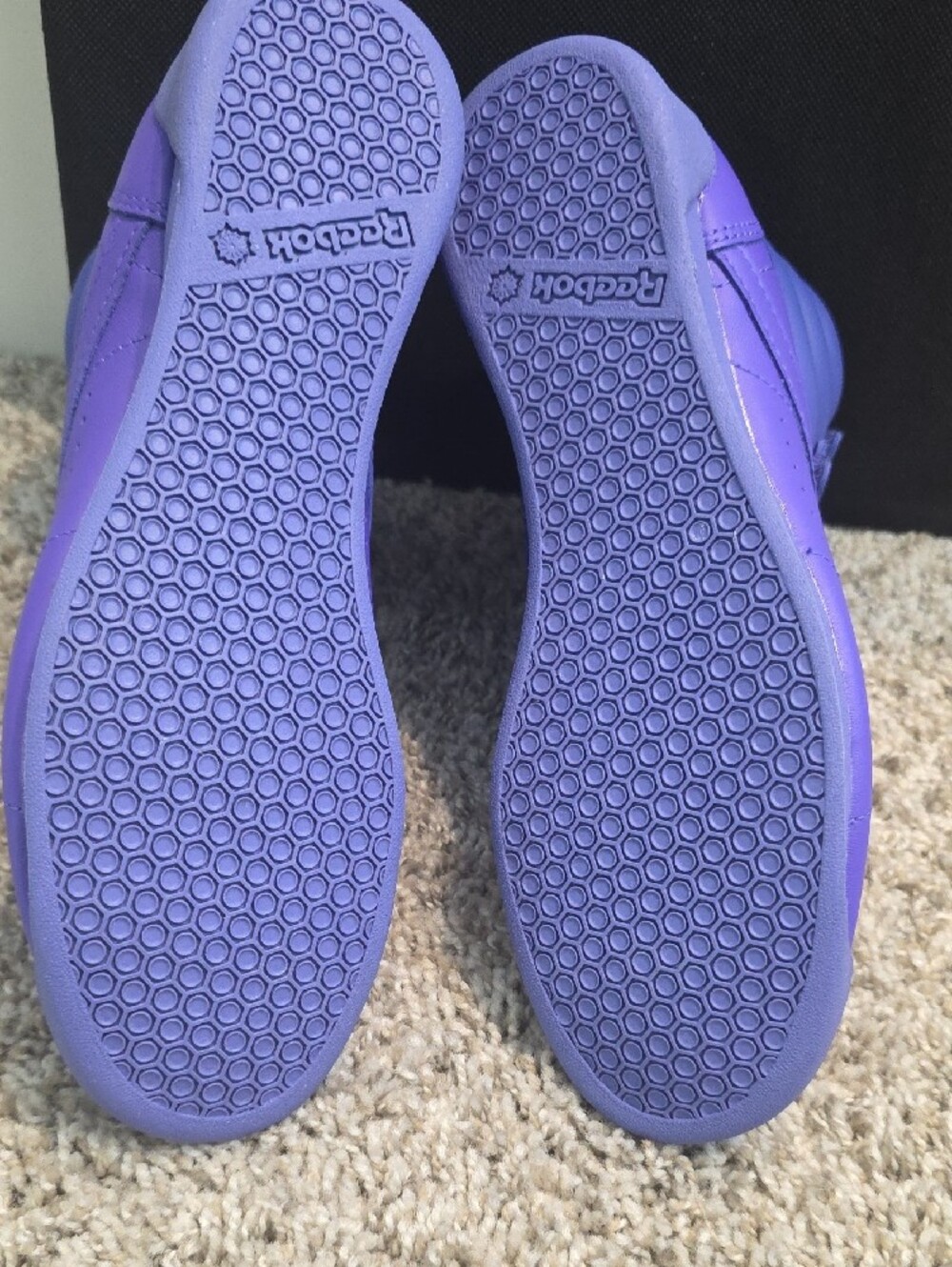 Reebok Purple High-Top Sneakers with Double Straps - Picture 8 of 11